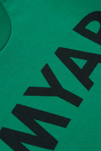 Sweatshirt with logo - Emerald Green