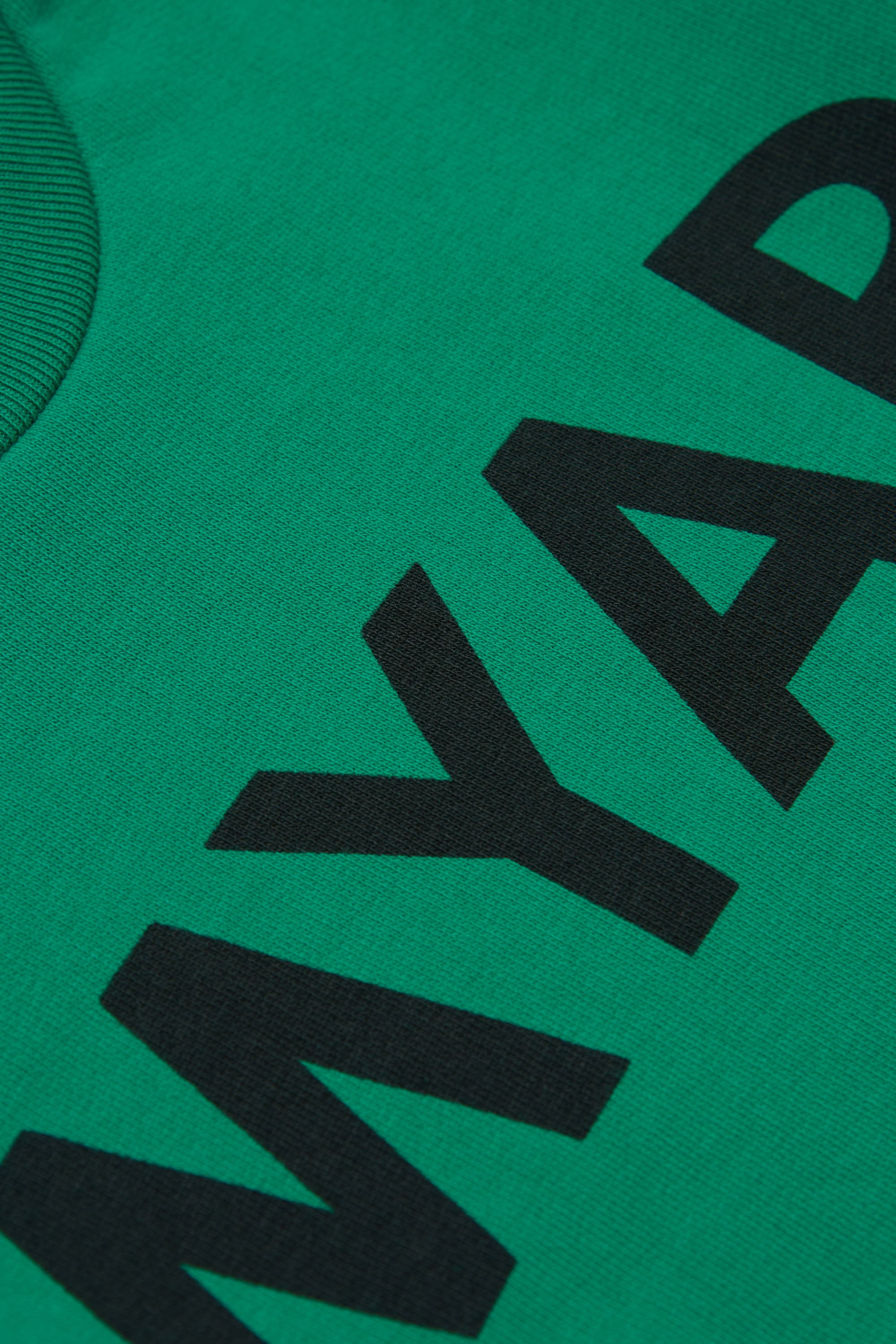 Sweatshirt with logo - Emerald Green