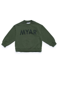Sweatshirt with logo - Army Green
