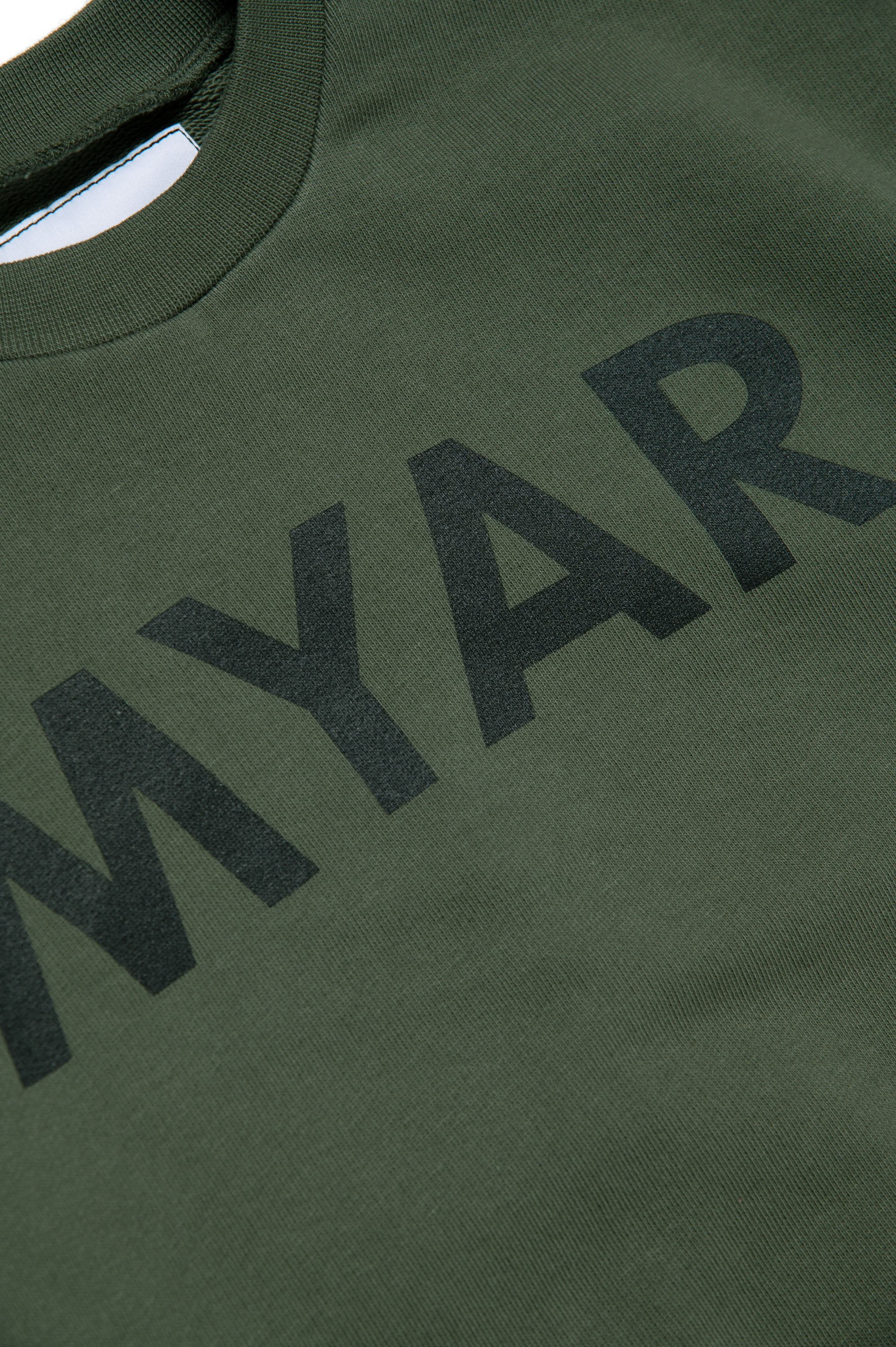 Sweatshirt with logo - Army Green