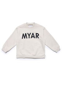Sweatshirt avec logo - Oat White