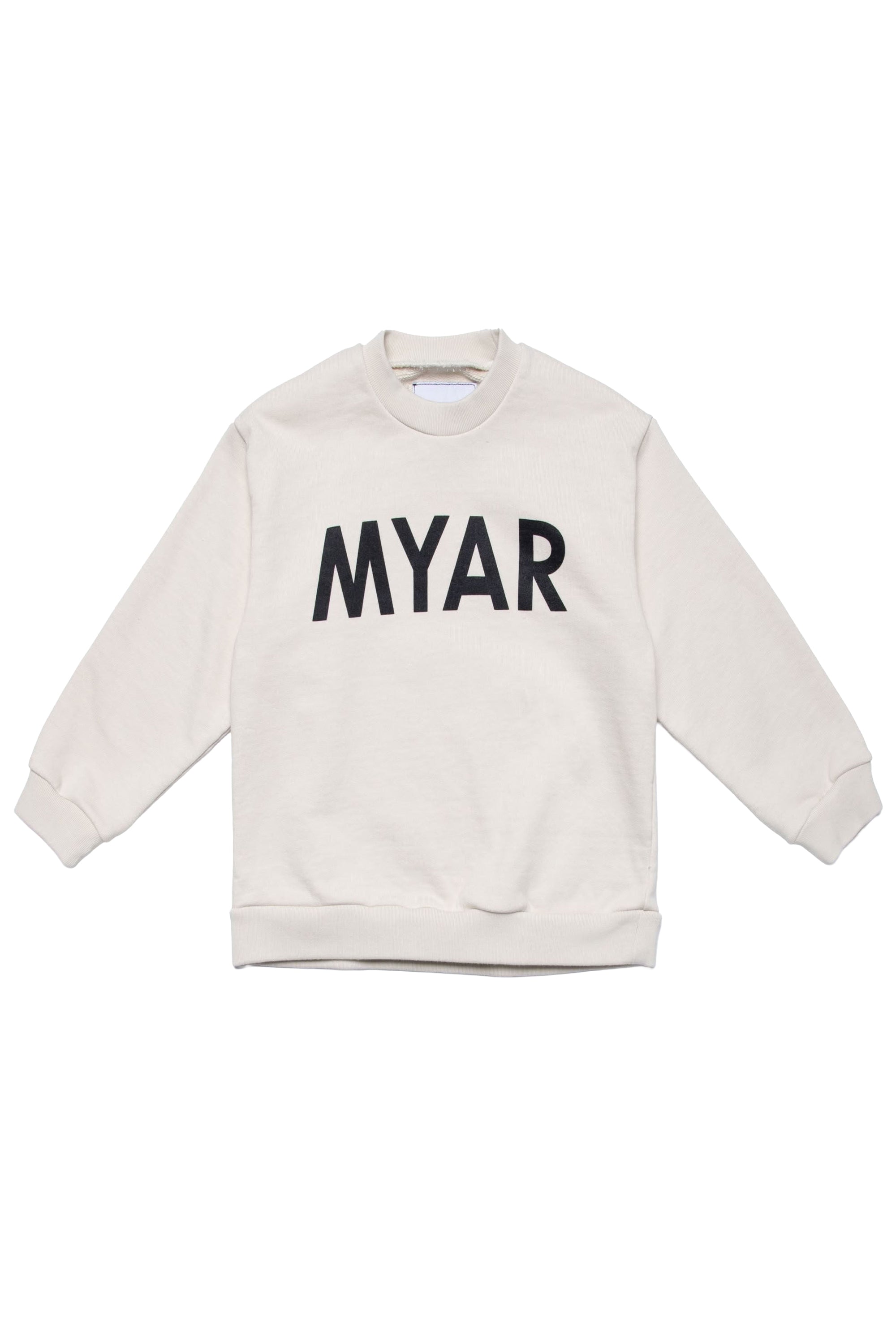 Sweatshirt avec logo - Oat White