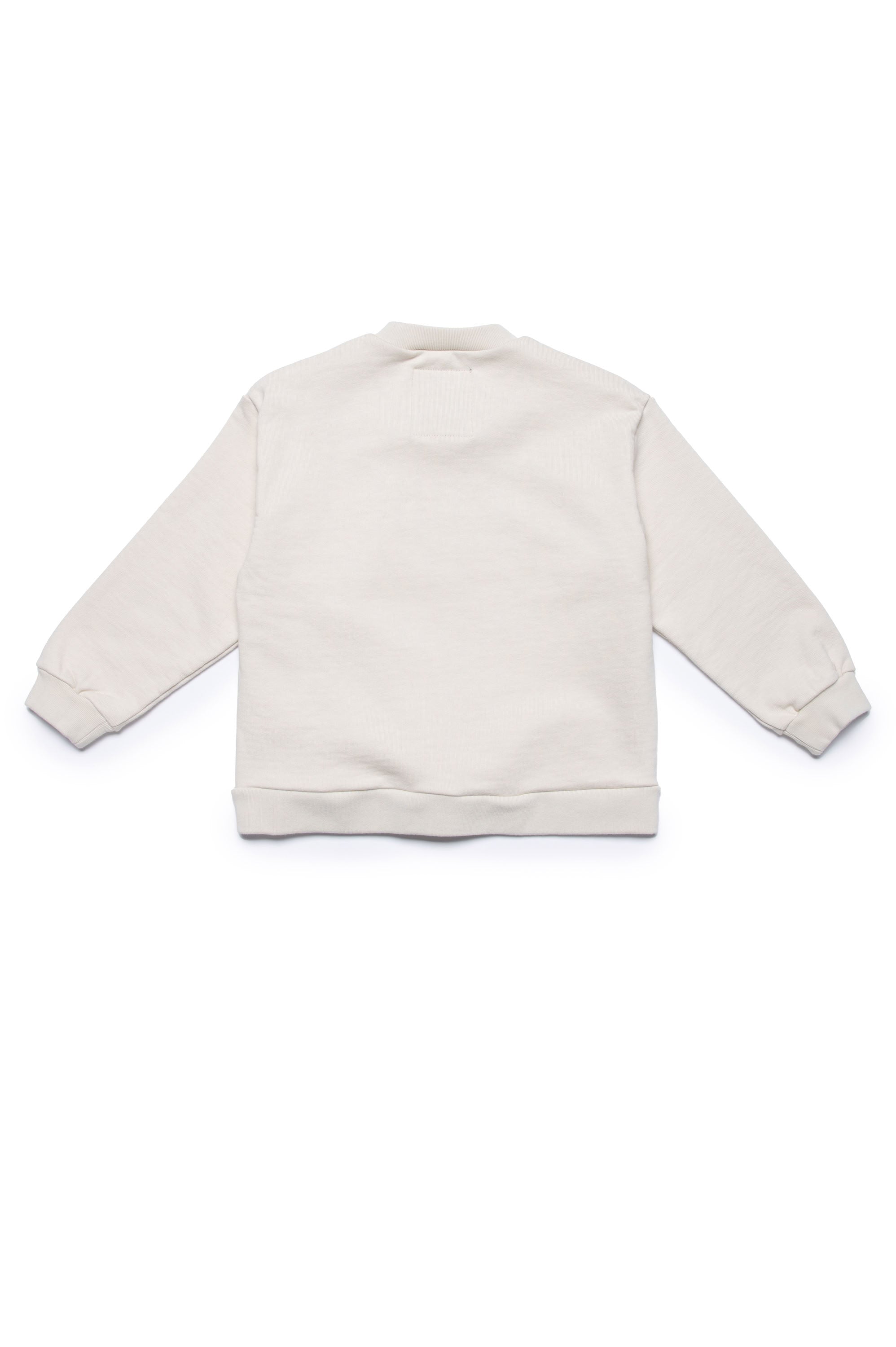 Sweatshirt avec logo - Oat White