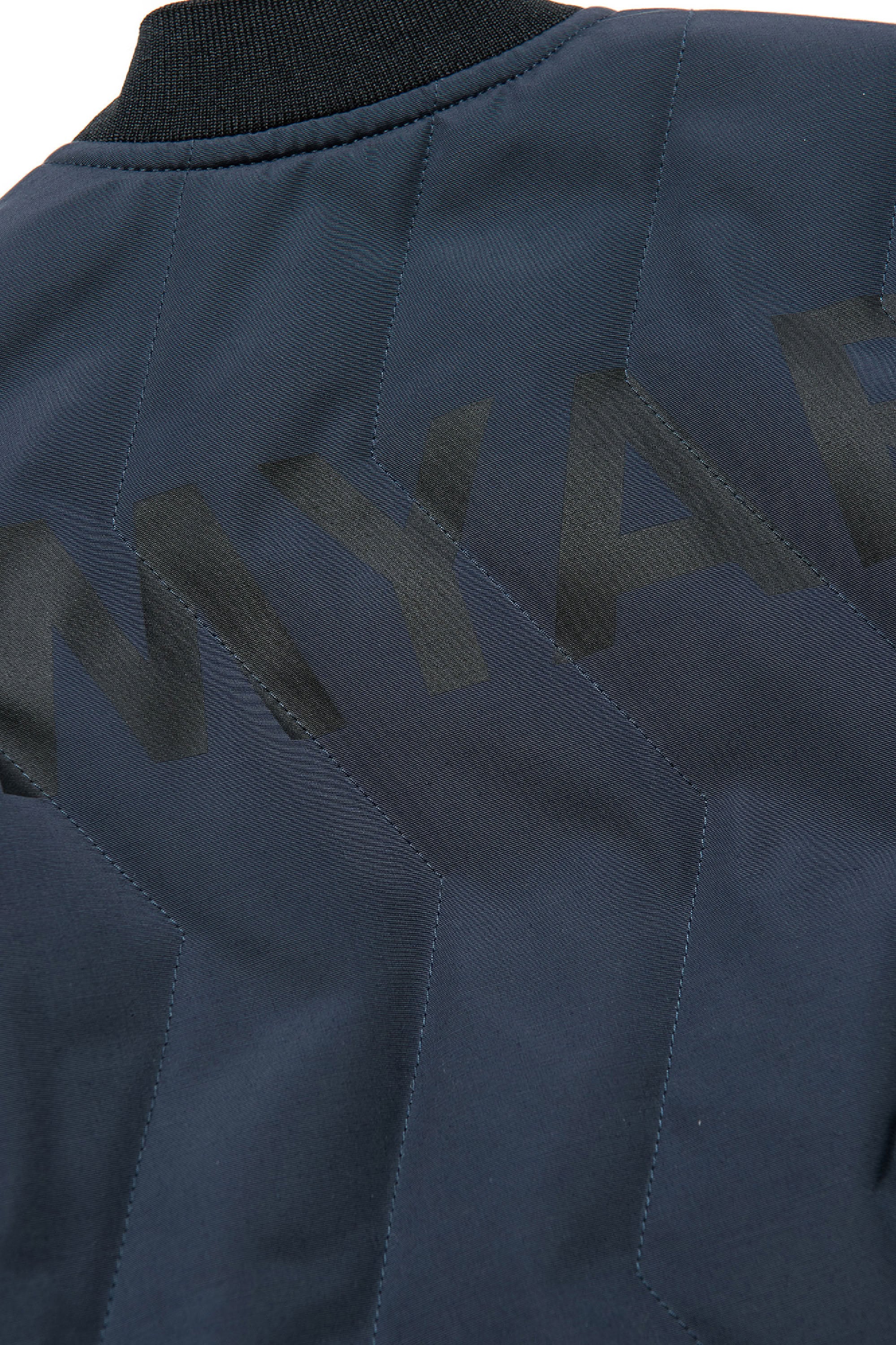Bomber with zip pockets - Dark Blue