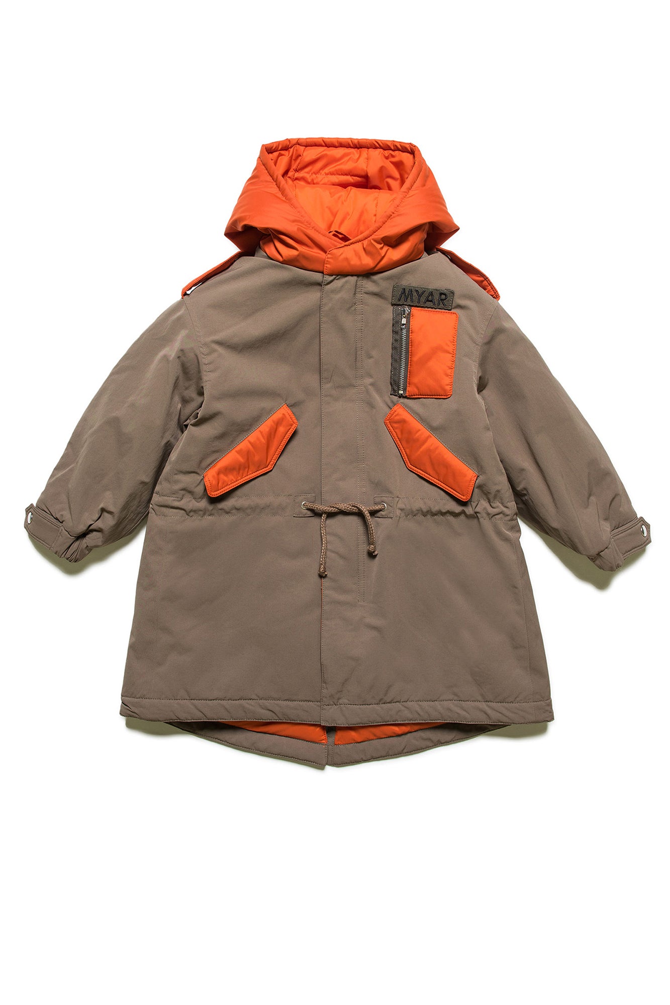 Brownish Green Vestes - Brownish Green