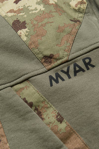 Printed sweatshirt - Military Green