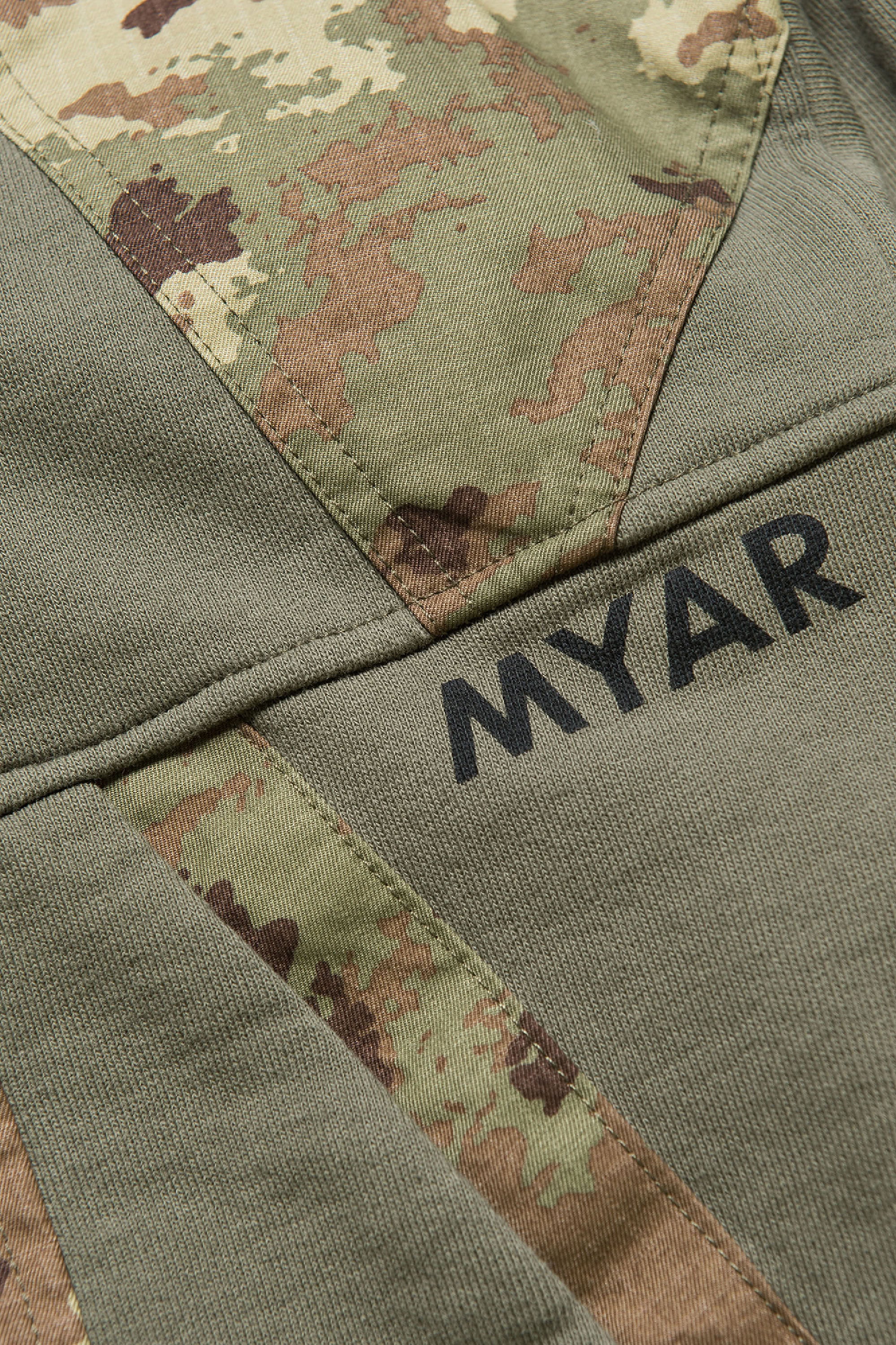 Printed sweatshirt - Military Green