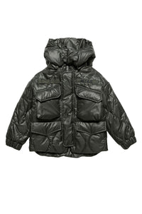 Hooded jacket - Peat Green
