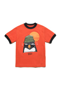T-shirt à imprimé - Dark Orange