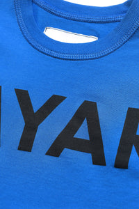 T-shirt à manches longues avec logo - Light Bluette