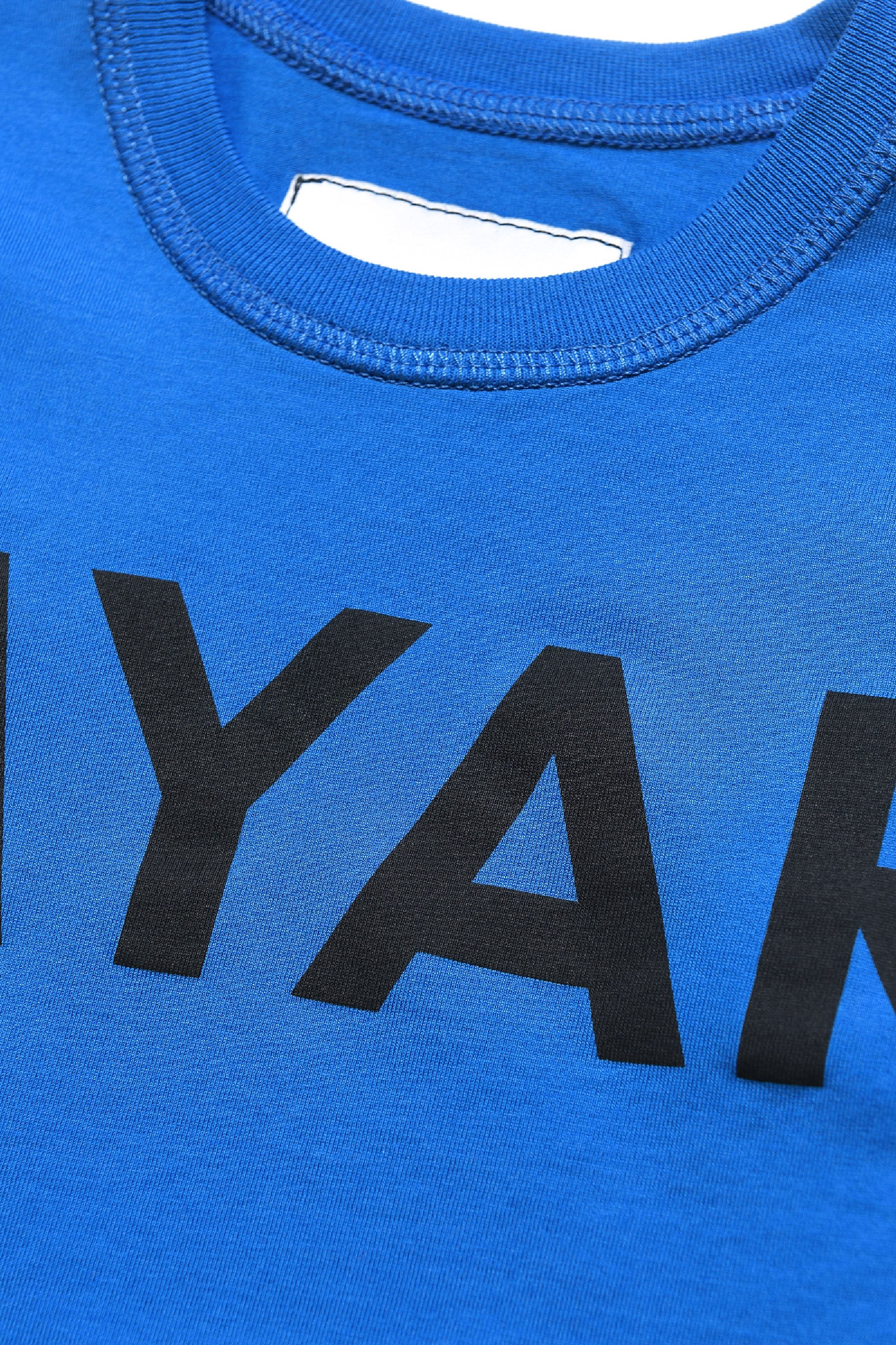 T-shirt à manches longues avec logo - Light Bluette