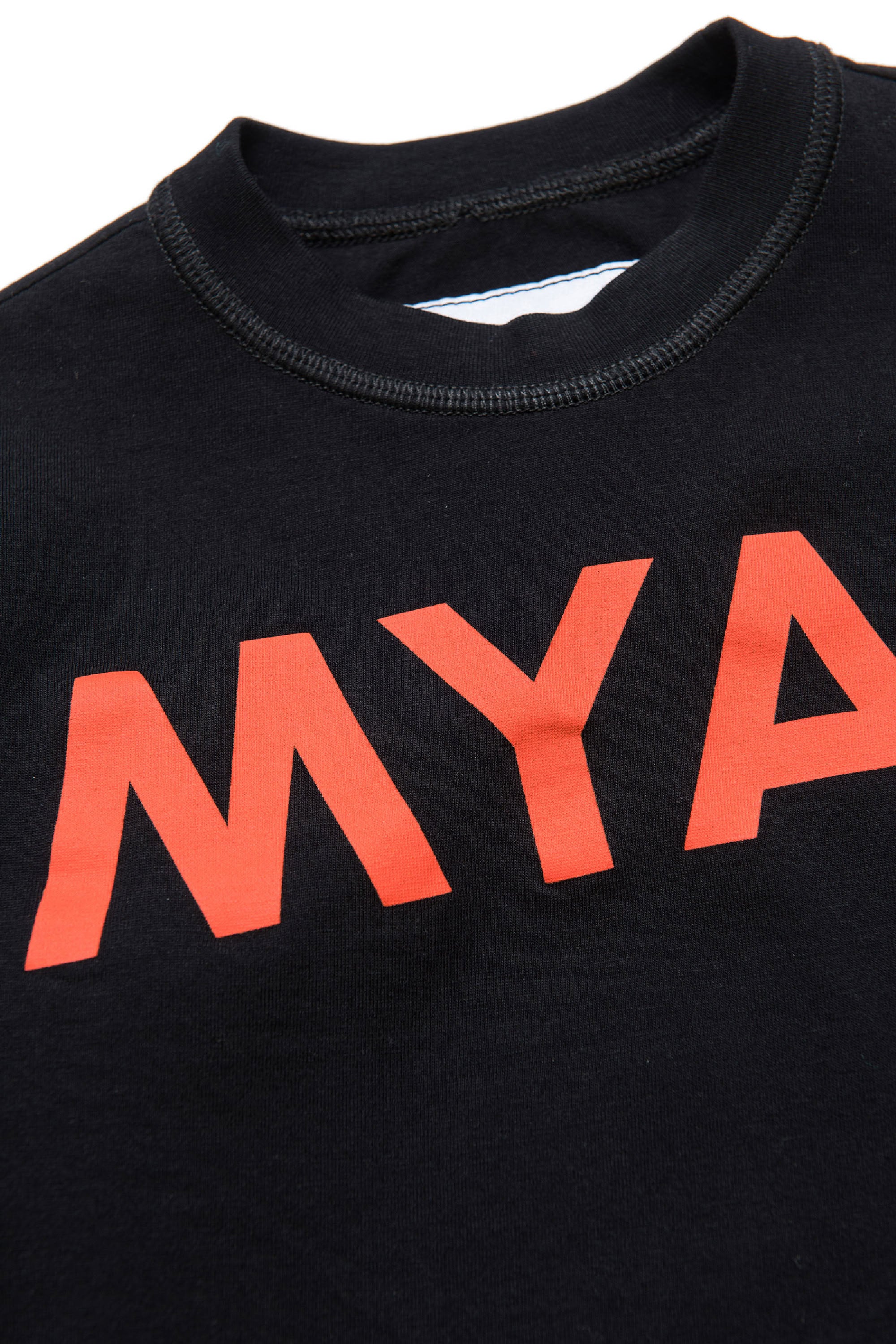 Long-sleeved T-shirt with logo - Black
