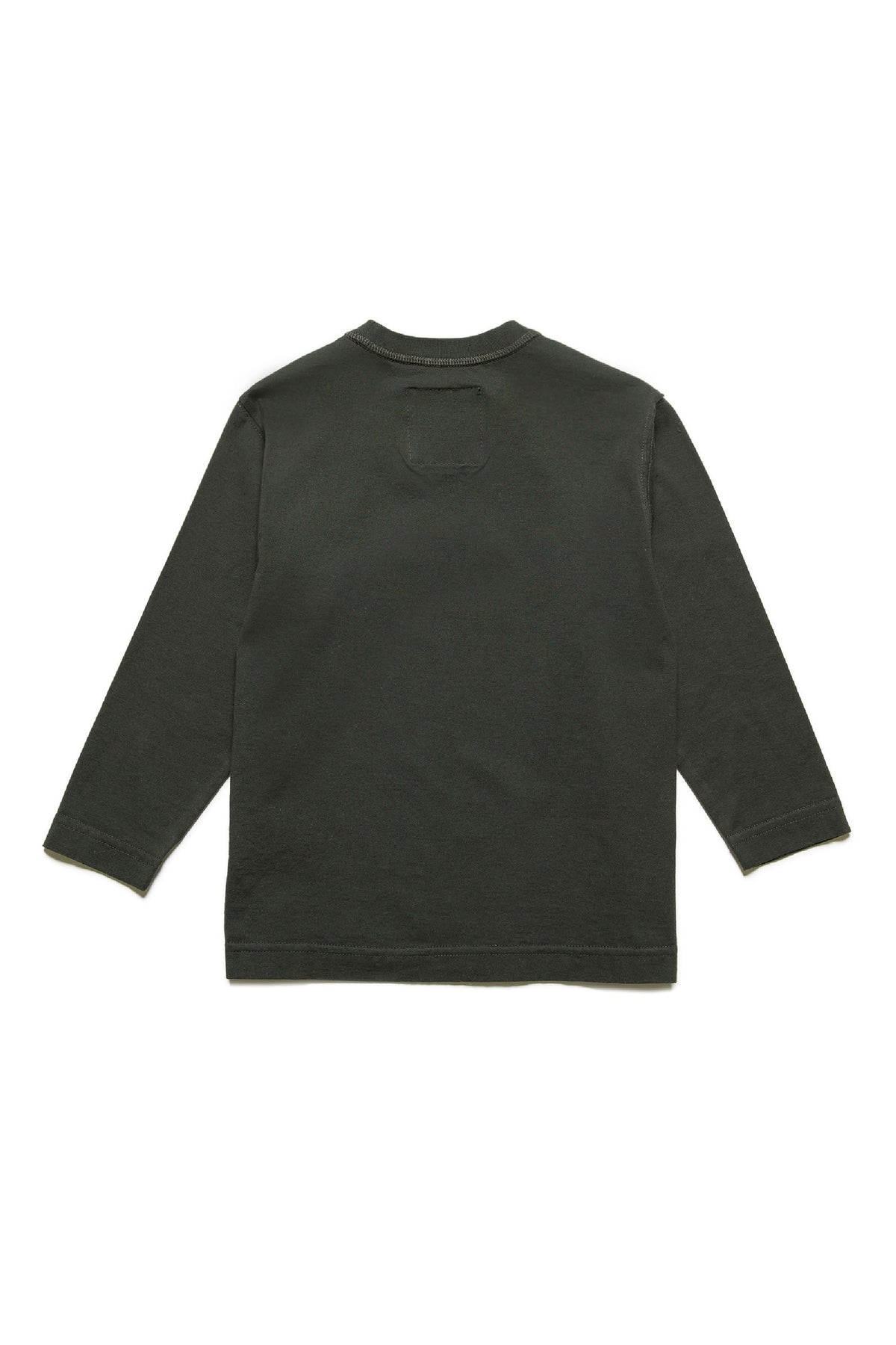 T-shirt à manches longues avec logo - Dark Green