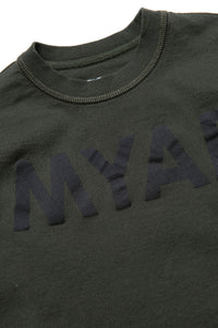 Long-sleeved T-shirt with logo - Dark Green