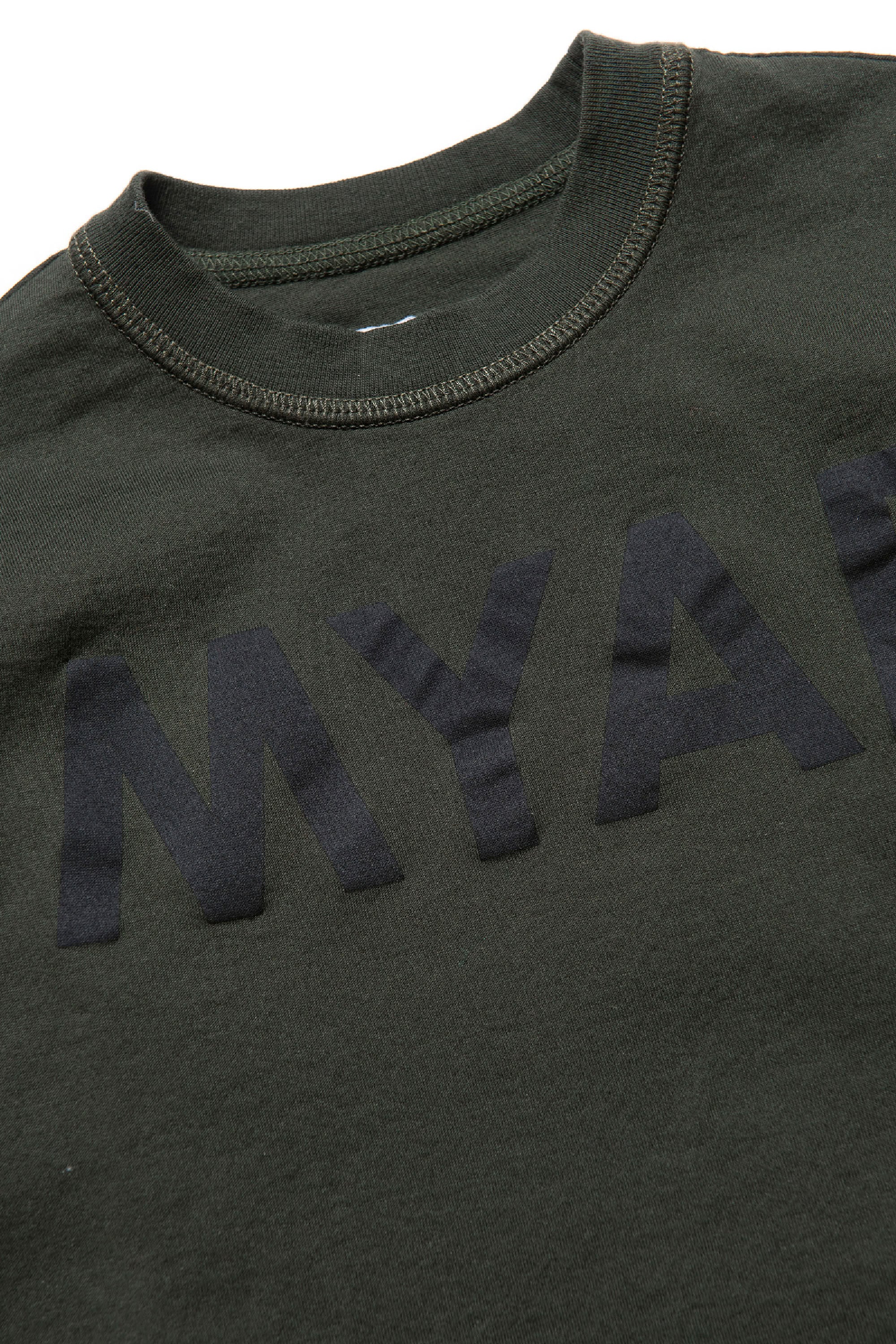 Long-sleeved T-shirt with logo - Dark Green
