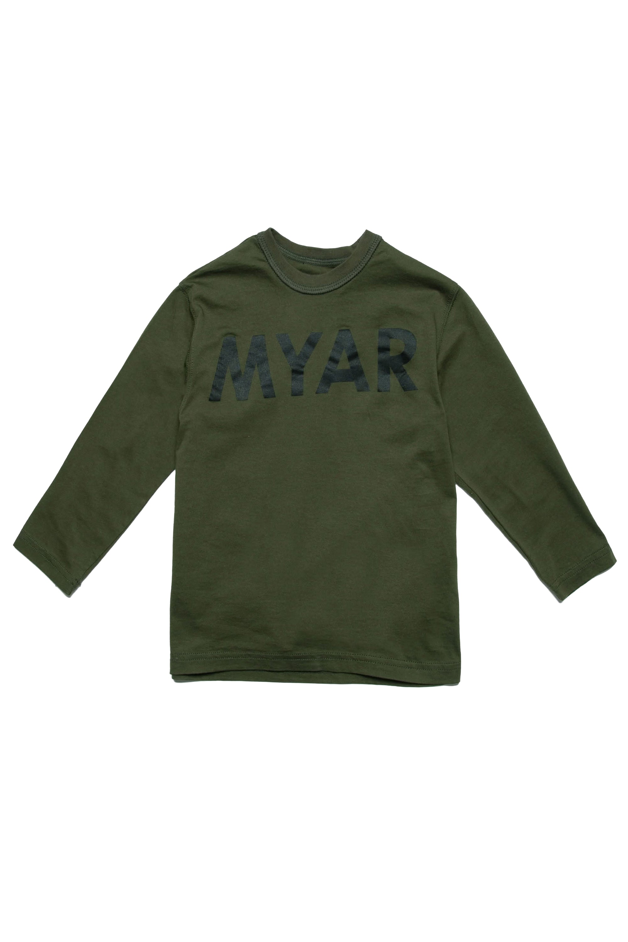Long-sleeved T-shirt with logo - Military Green
