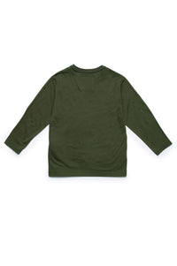 Long-sleeved T-shirt with logo - Military Green