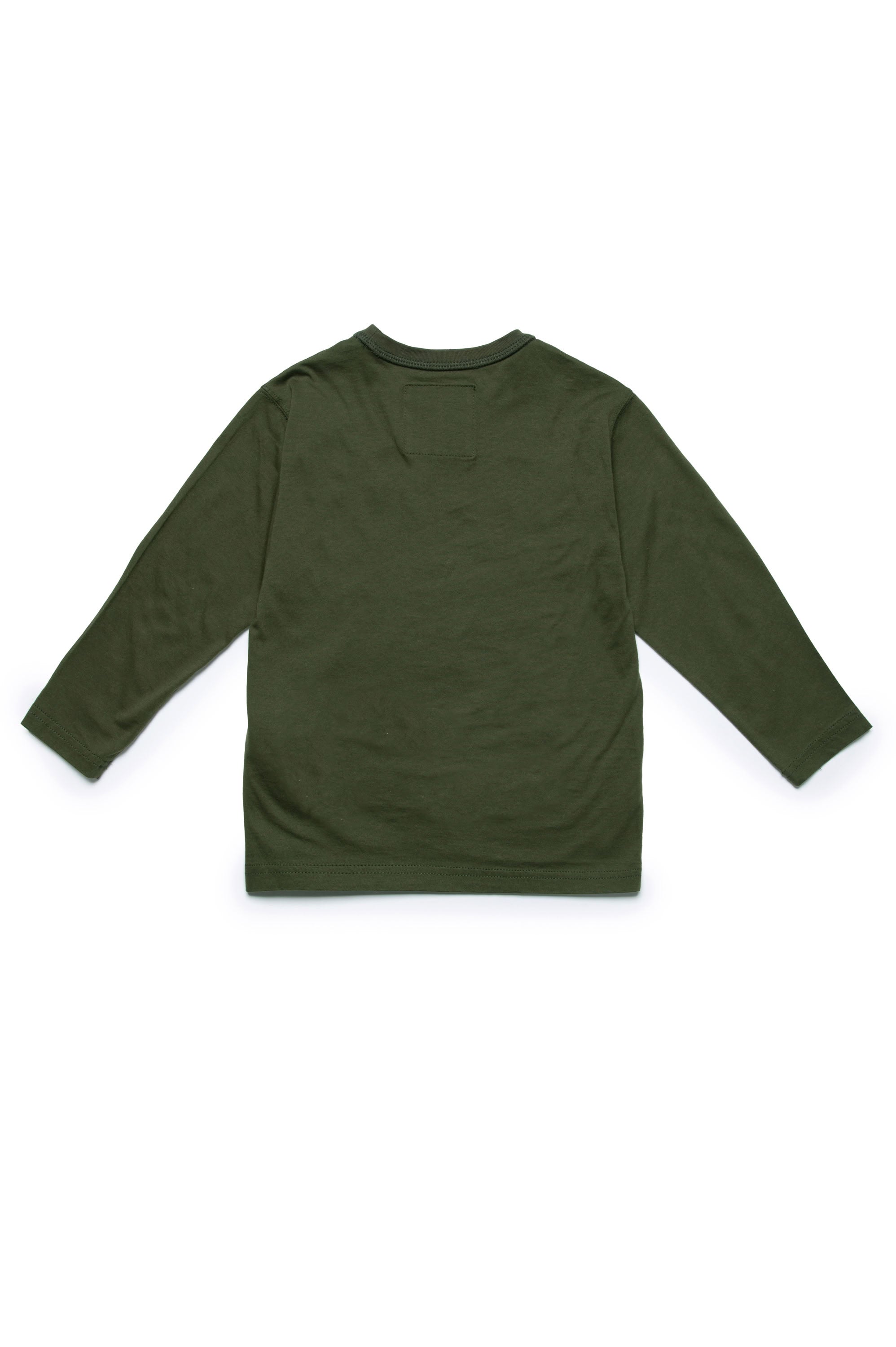 Long-sleeved T-shirt with logo - Military Green