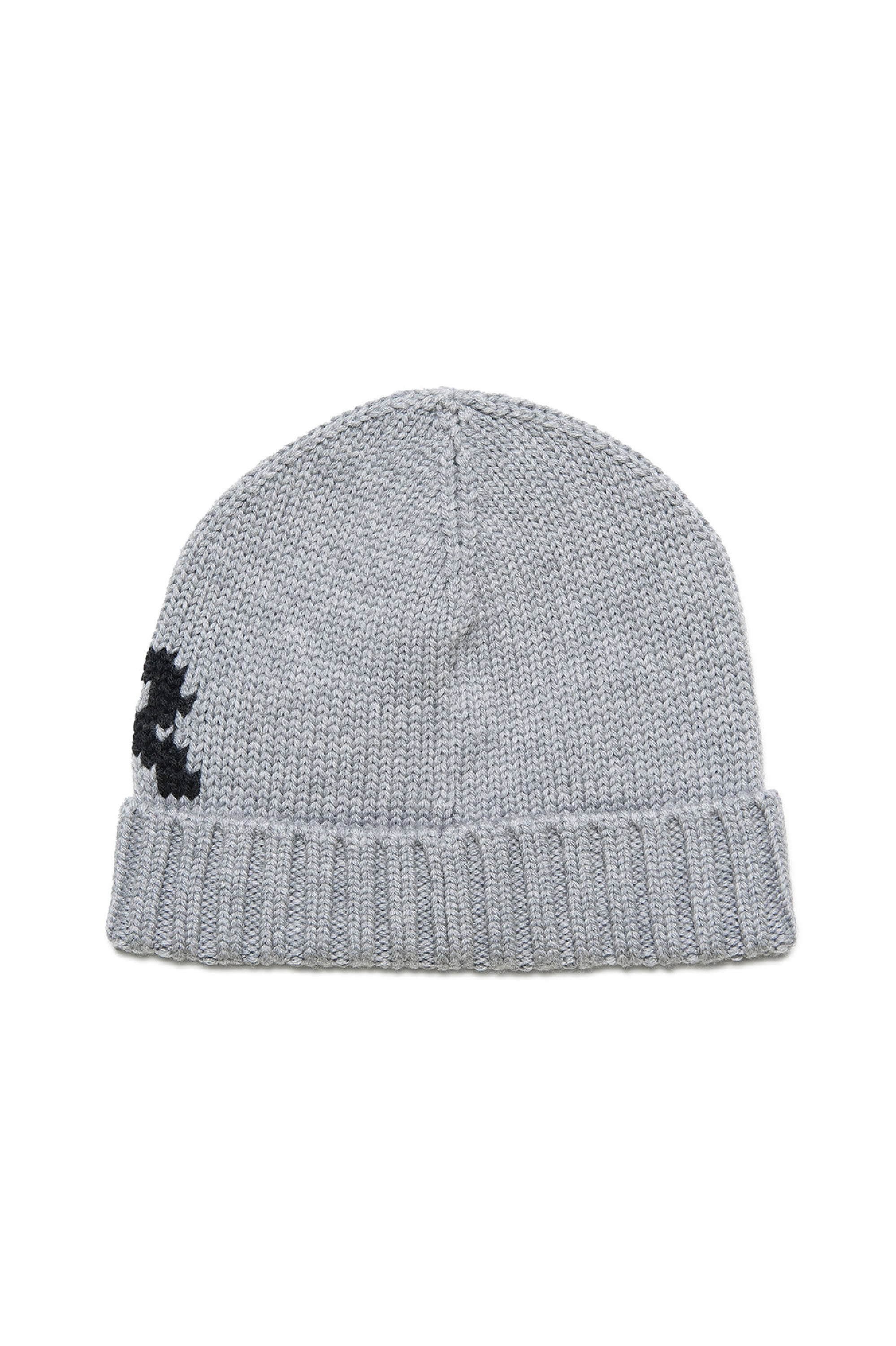 Wool logo hat - Fresh Grey Melange
