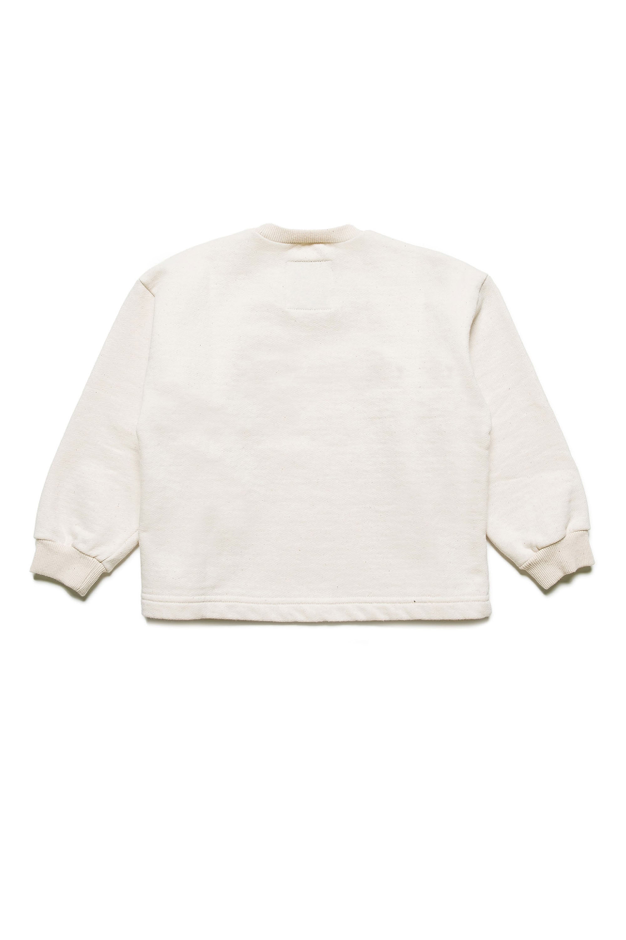 Sweatshirt à impression - Creamy White
