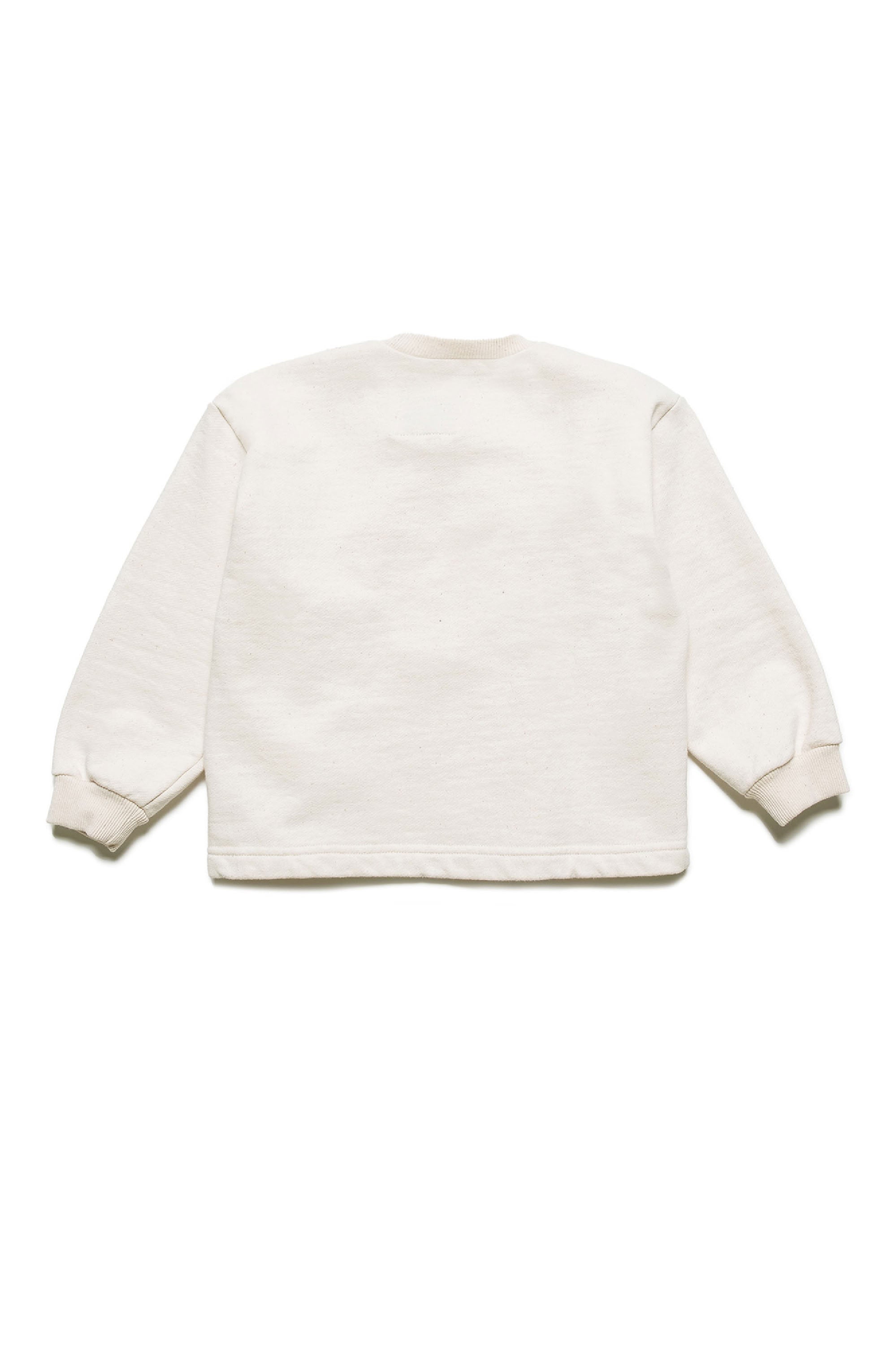Printed sweatshirt - Creamy White