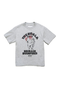 Print T-shirt - Fresh Grey Melange