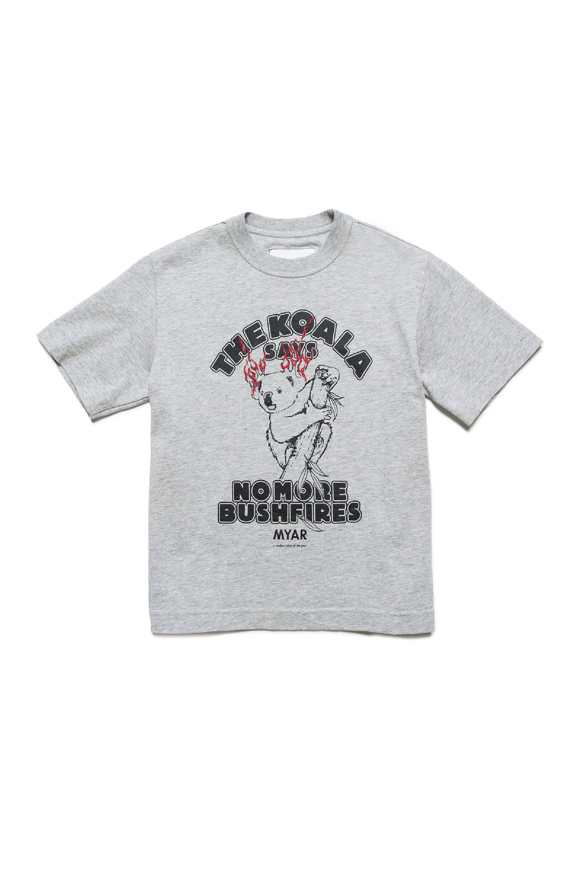 Print T-shirt - Fresh Grey Melange