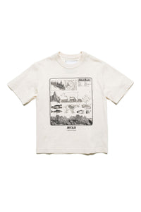 Print T-shirt - Creamy White