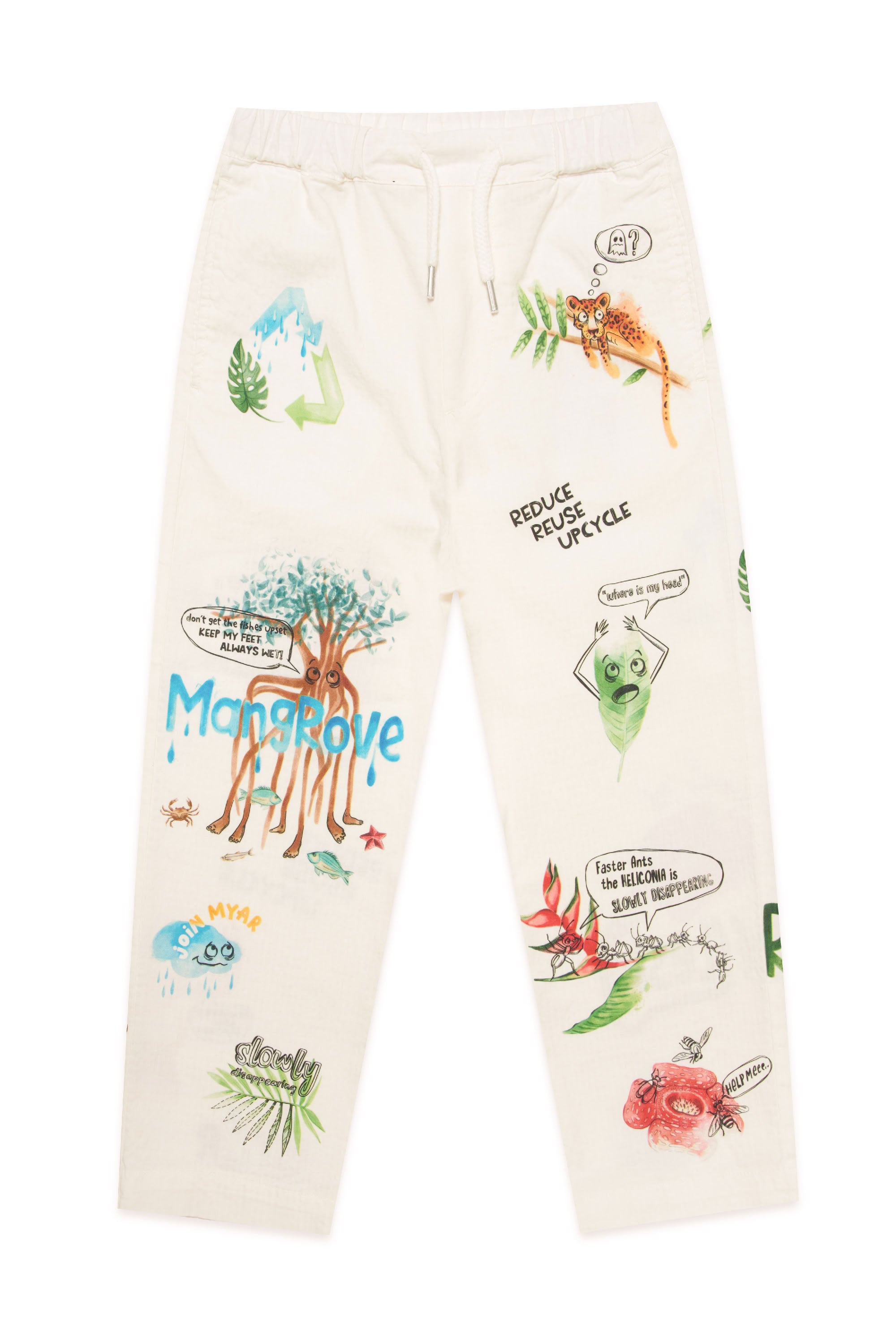 Off White Pantalon - Off White