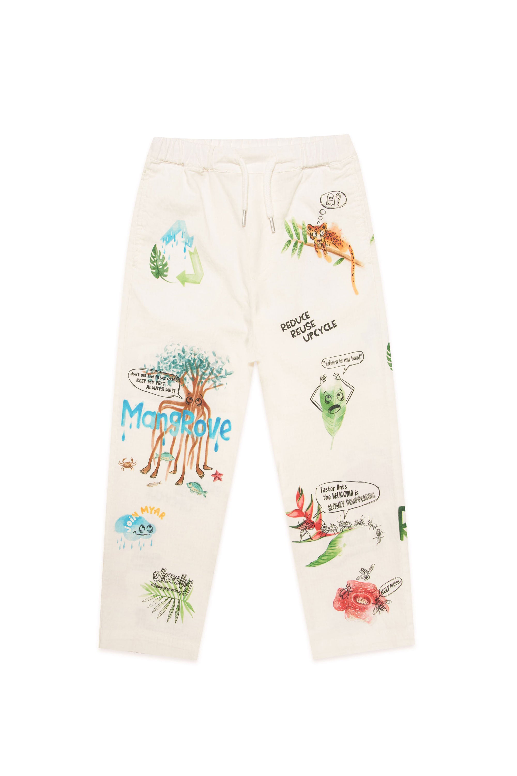 Pantalon de survêtement à imprimé - Off White