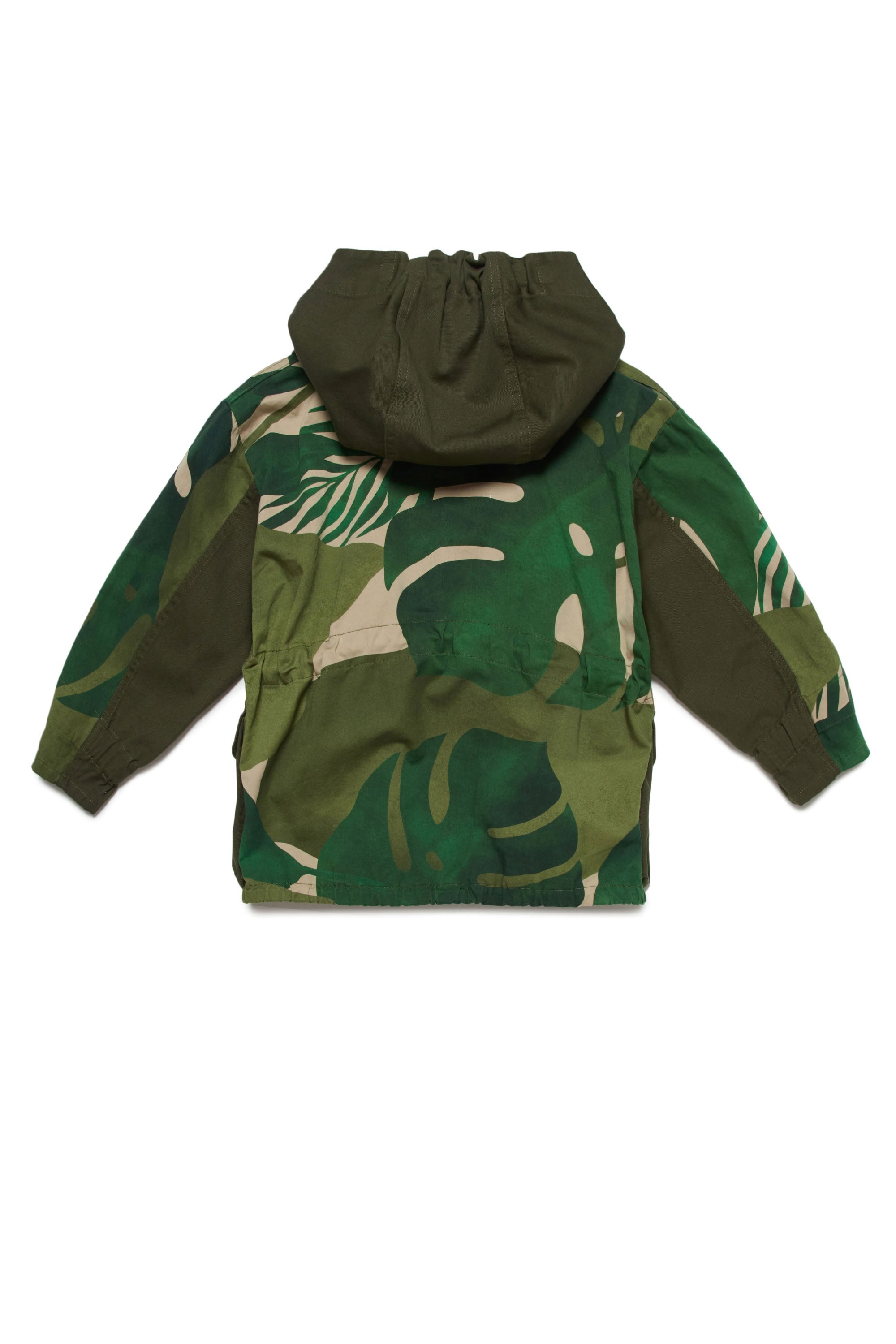 Printed jacket - Green Rain Forest