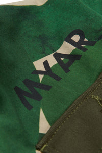 Printed jacket - Green Rain Forest