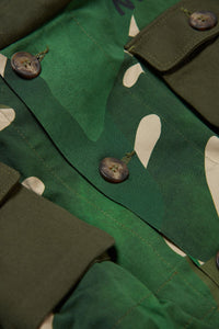 Printed jacket - Green Rain Forest