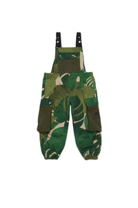 Printed overalls - Green Rain Forest