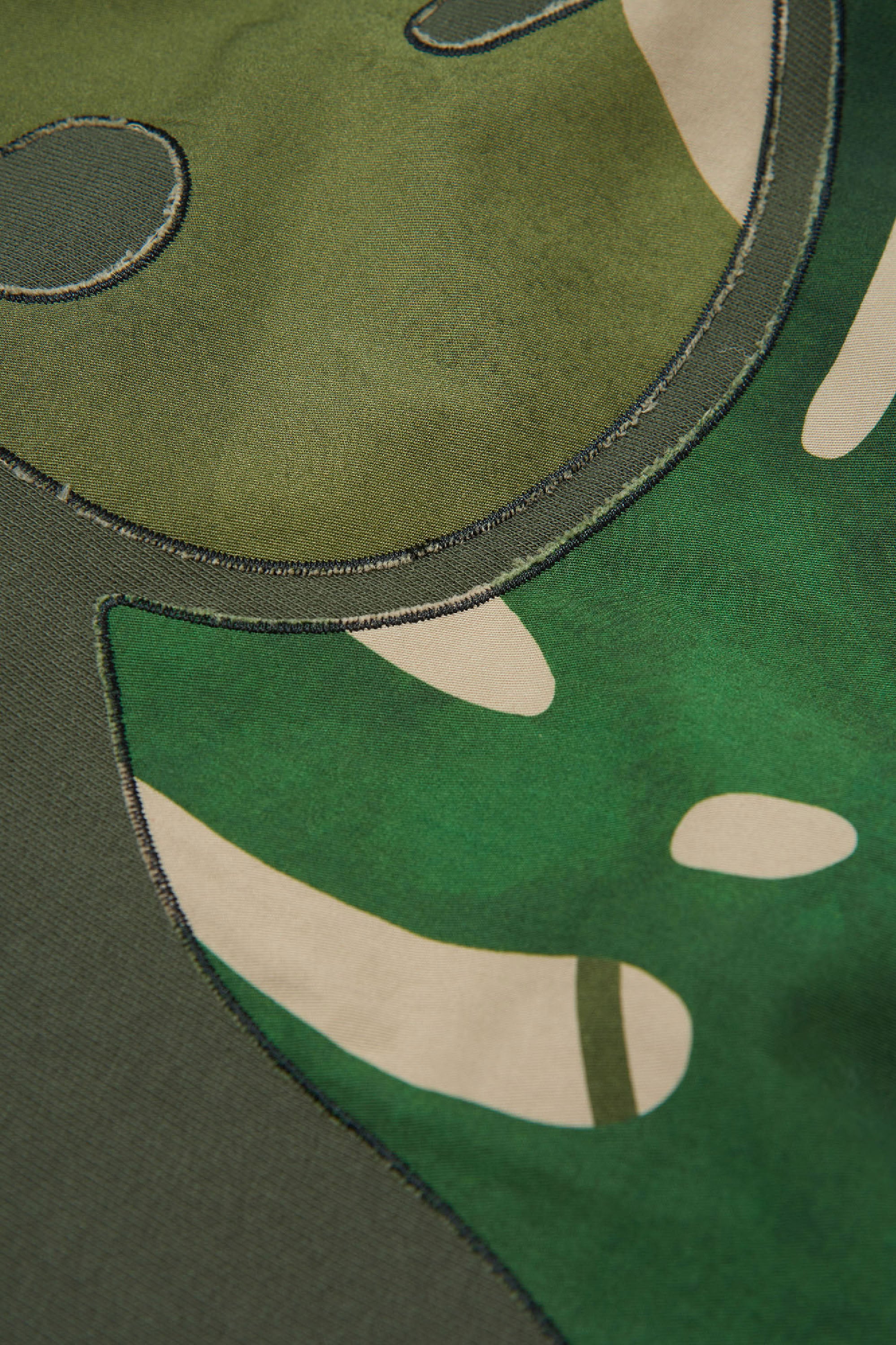 Printed sweatshirt - Army Green