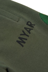 Track trousers with elasticated waistband - Army Green