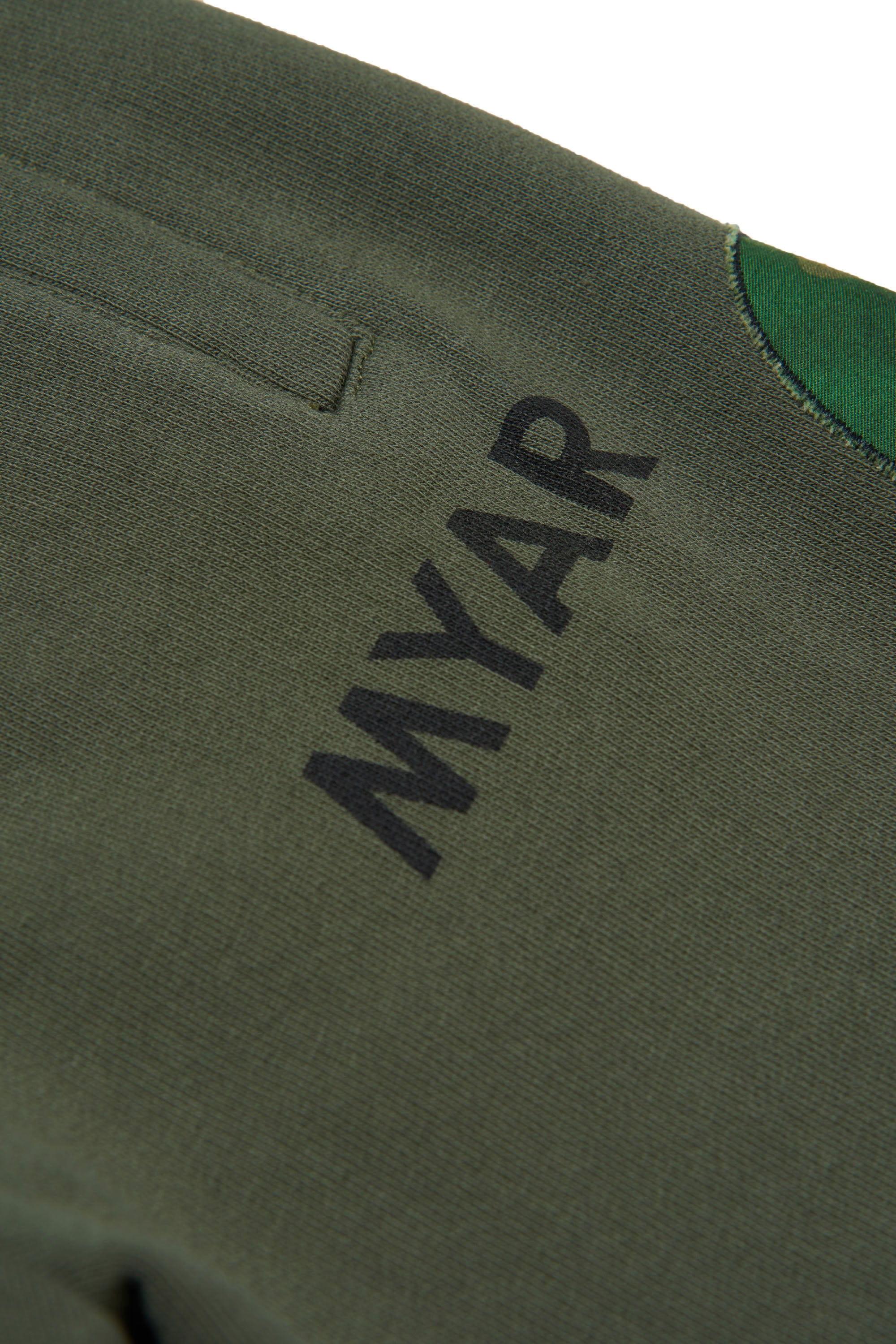 Track trousers with elasticated waistband - Army Green