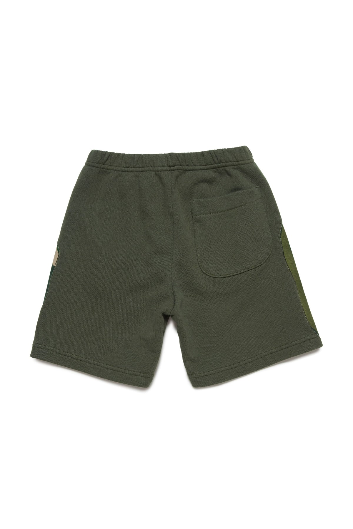 Short à taille élastiquée - Army Green