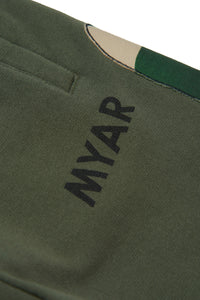 Elasticated waist shorts - Army Green