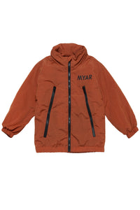 Veste à capuche zippée - Deep Orange