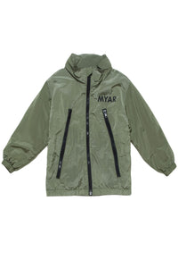 Veste à capuche zippée - Faded Green