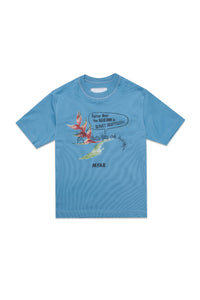 T-shirt à imprimé - Dusty Blue