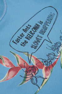 T-shirt à imprimé - Dusty Blue