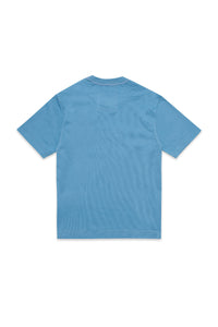 Print T-shirt - Dusty Blue