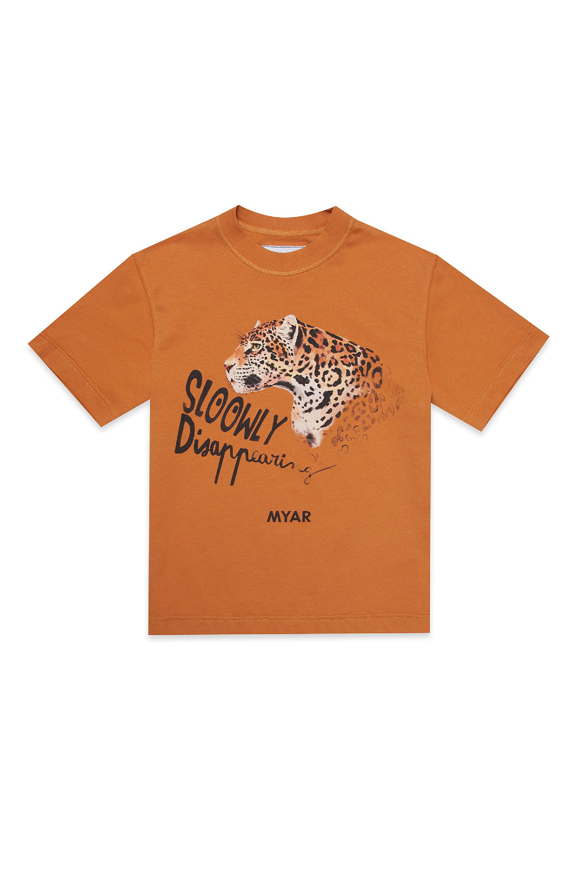 Printed T-shirt - Faded Orange