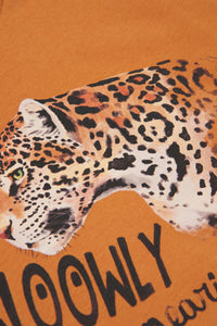 Printed T-shirt - Faded Orange