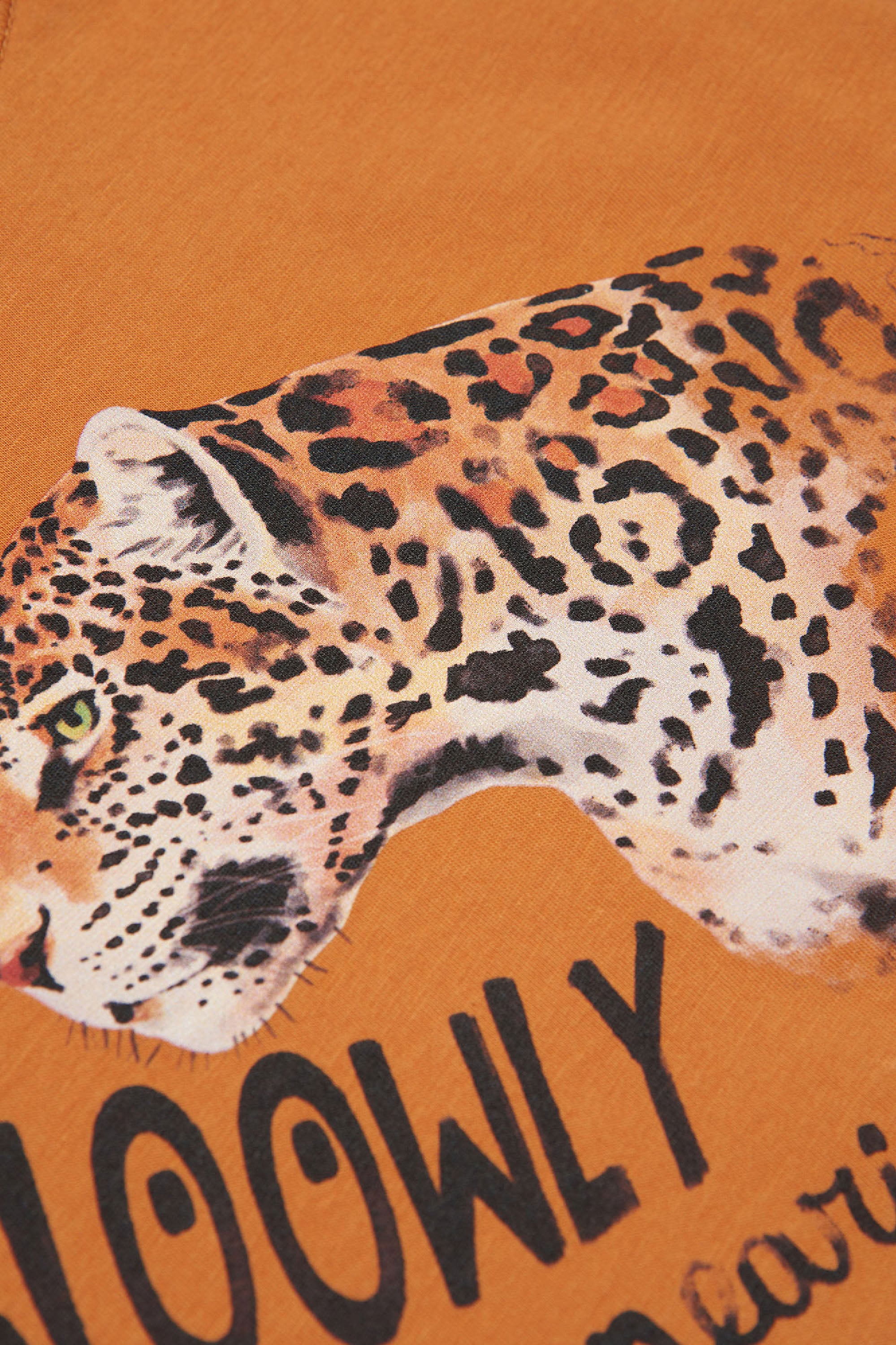 Printed T-shirt - Faded Orange