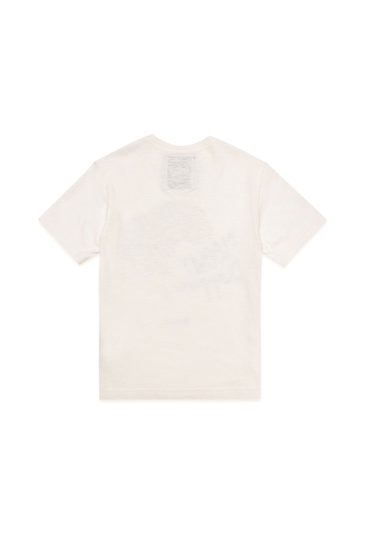 T-shirt à imprimé en lin mélangé - Off White