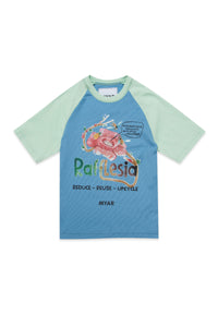 T-shirt à imprimé - Dusty Blue