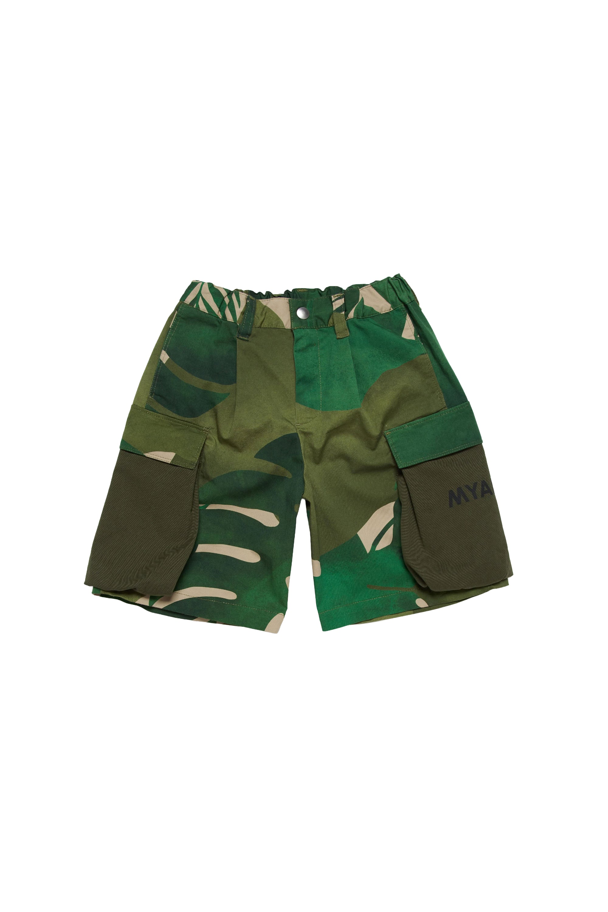 Short à imprimé - Green Rain Forest